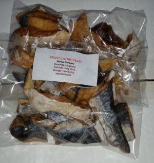 Dried Catfish fillets